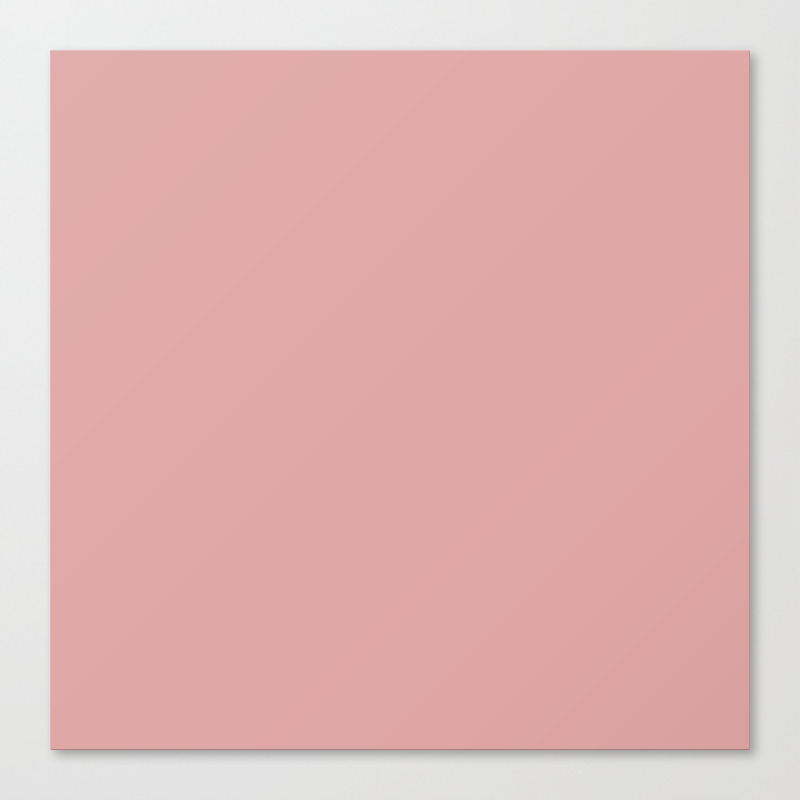 Chalky Pastel Pink Solid Color Canvas Print By Podartist Society6 Chalky Pastel Pink Solid Color Canvas Print By Podartist Society6