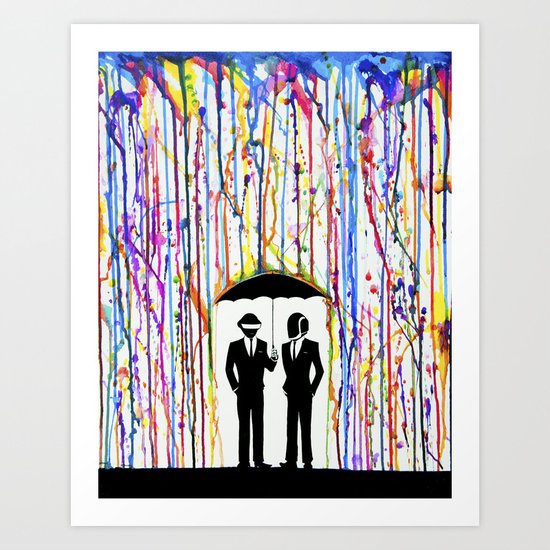 Just a Couple of Punks... Art Print