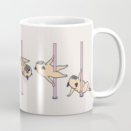 Pugs Pole Dancing Club Coffee Mug