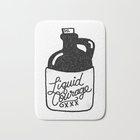 Liquid Courage Bath Mat