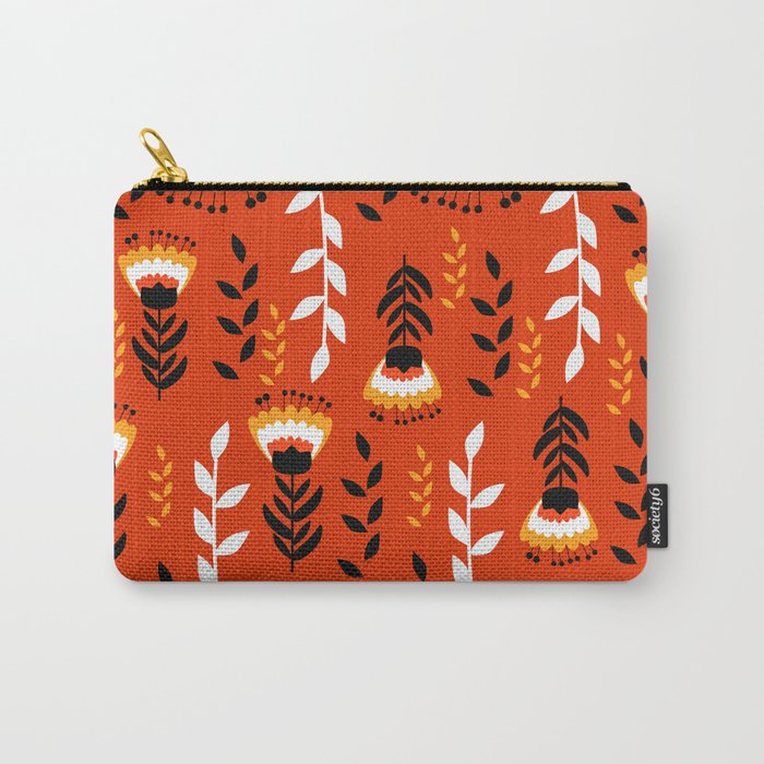 Bright floral decor Carry-All Pouch