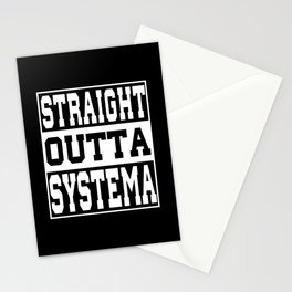 Systema Saying funny Stationery Card