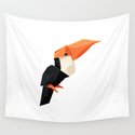 Origami Toucan Wandbehang