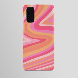 Sunshine Melt – Pink & Peach Palette Android Case