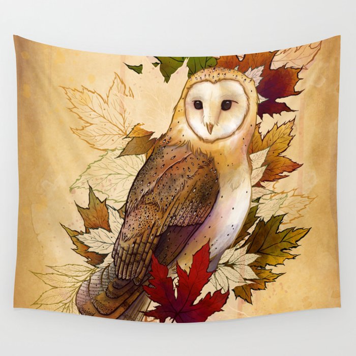 Owl tapestry best sale