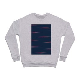 Minimalist Synthwave Lines Crewneck Sweatshirt