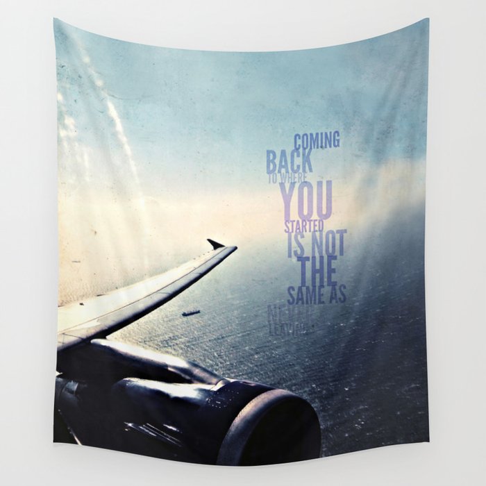 coming back v. more sky, android case Wall Tapestry