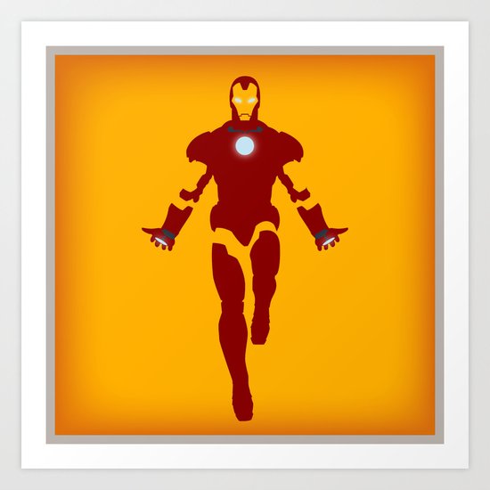 Mr. Stark (Iron Man) Art Print