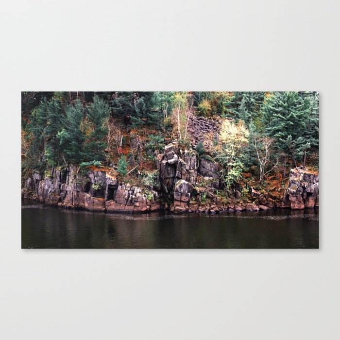 St. Croix River-Minnesota and Wisconsin Nature Canvas Print