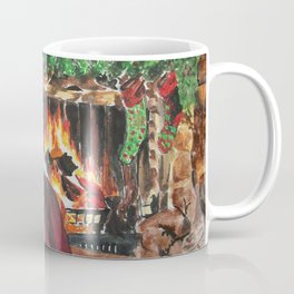 A Cozy Christmas Couple Coffee Mug