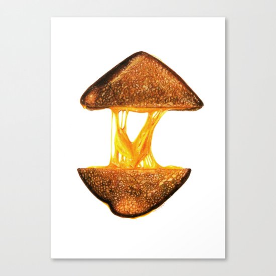 Grilled Cheese Canvas Print