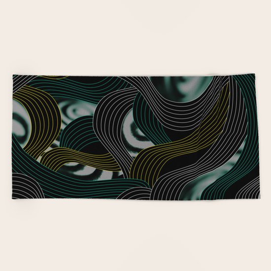 City Delight Beach Towel