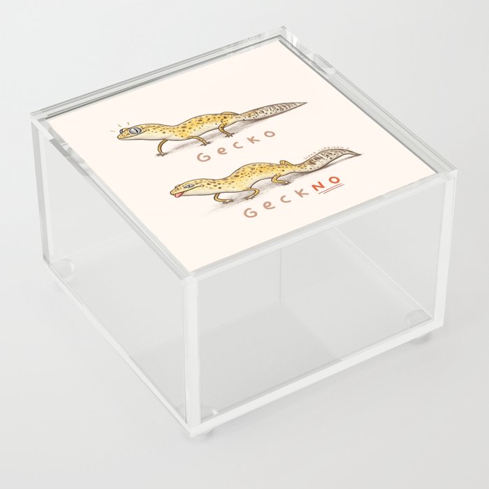 Gecko Geckno Acrylic Box