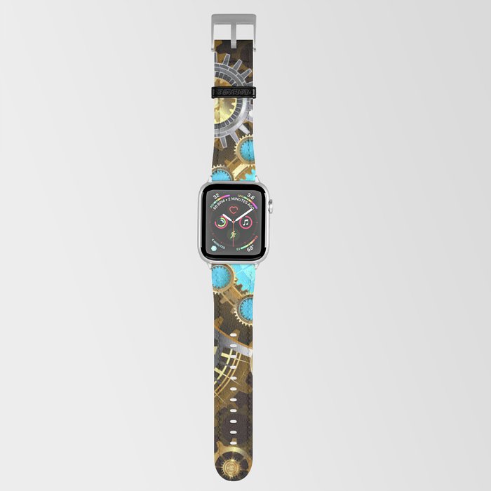 Steampunk apple sales watch band