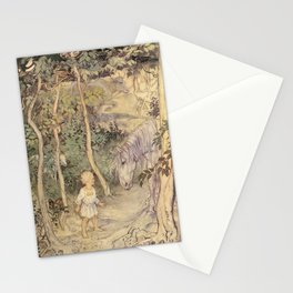 Art by Arthur Rackham for "Irish Fairy Tales," 1920 Stationery Cards