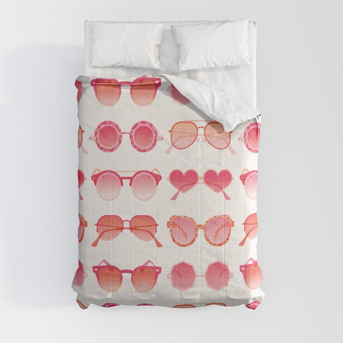 Sunglasses Collection – Pink Ombré Palette Comforter