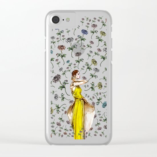Paris Summer | The Flower Girl Clear iPhone Case