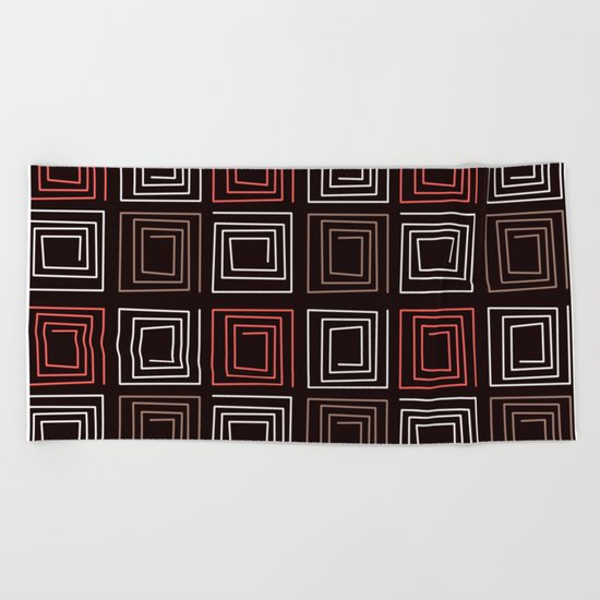 Art Deco "Diva " Beach Towel