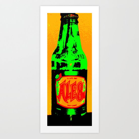 Ale-8-One (Bottle) Art Print