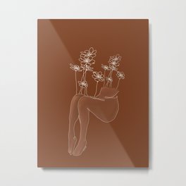 Sit with these emotions Metal Print