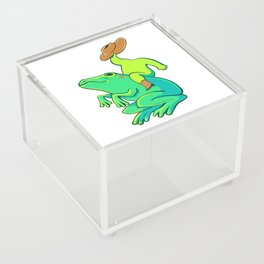 Get Along Little Froggy Acrylic Box