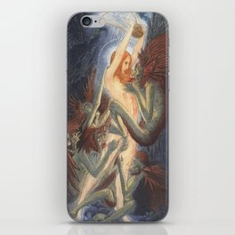  benediction - carlos schwabe iPhone Skin