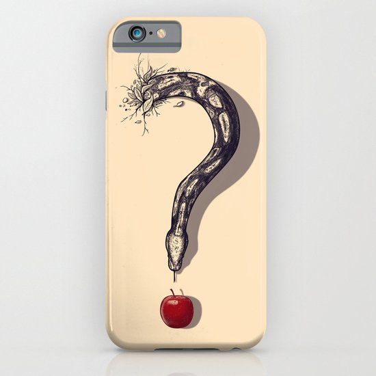 Curious Temptation iPhone & iPod Case