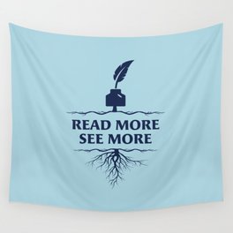 Read More, See More Wall Tapestry