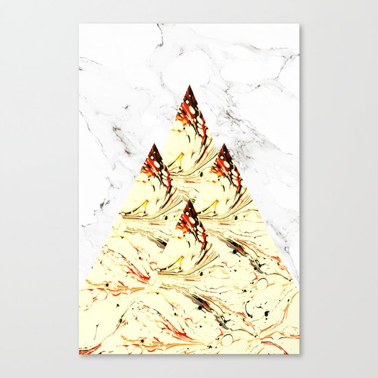 Glory Mountains Canvas Print