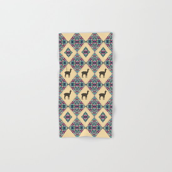 Andes pattern Hand & Bath Towel