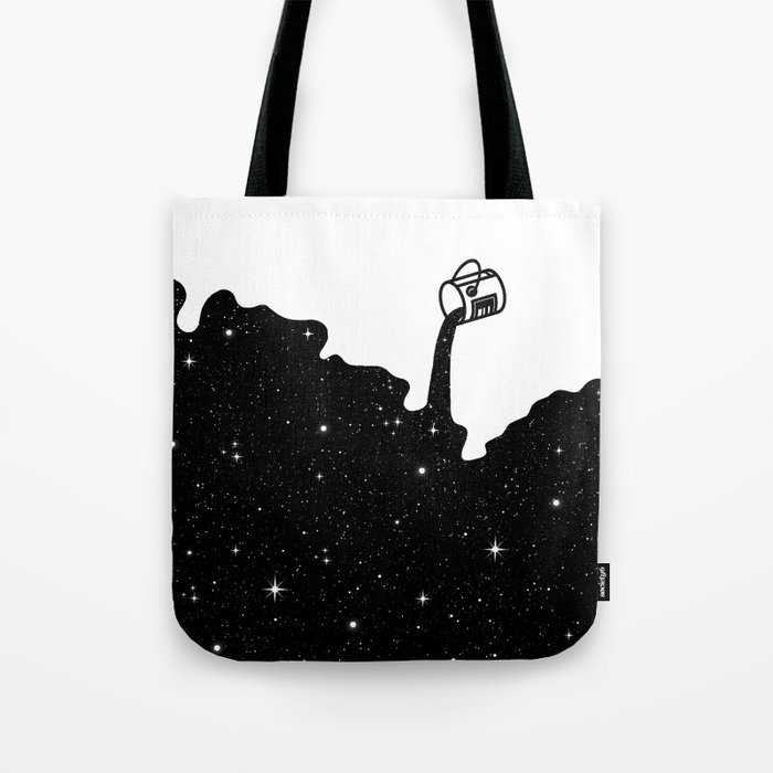 Space Paint Tote Bag