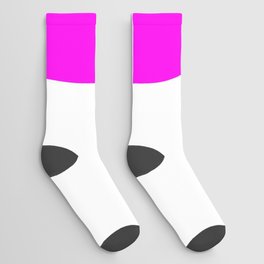 9 (Magenta & White Number) Socks