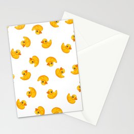 Rubber duck toy Stationery Card