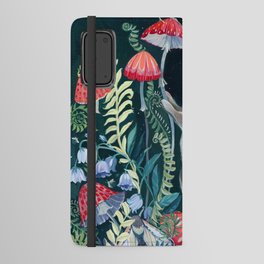 Mushroom garden Android Wallet Case