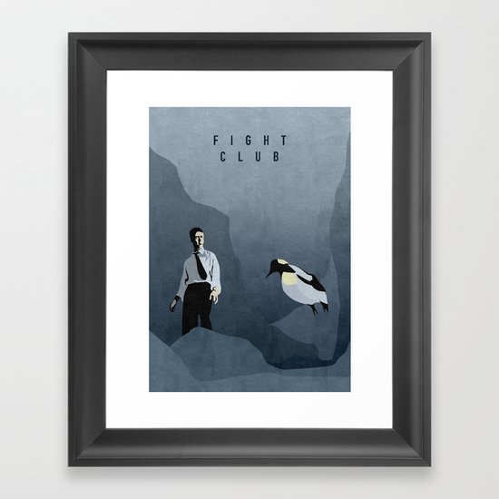 FIGHT CLUB Framed Art Print