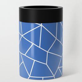 Mosaic Art Tile Blue Can Cooler