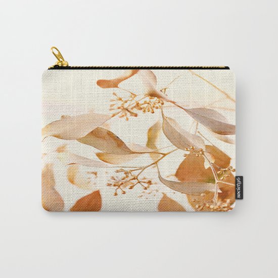 Golden Leaves Carry-All Pouch