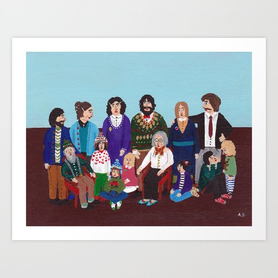 Family Portrait Art Print