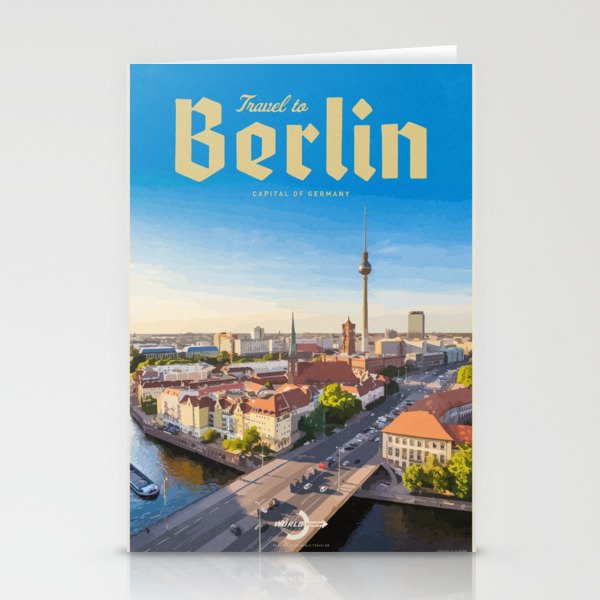 Travel to Berlin Stationery Cards