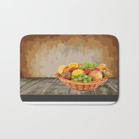 fruit Bath Mat