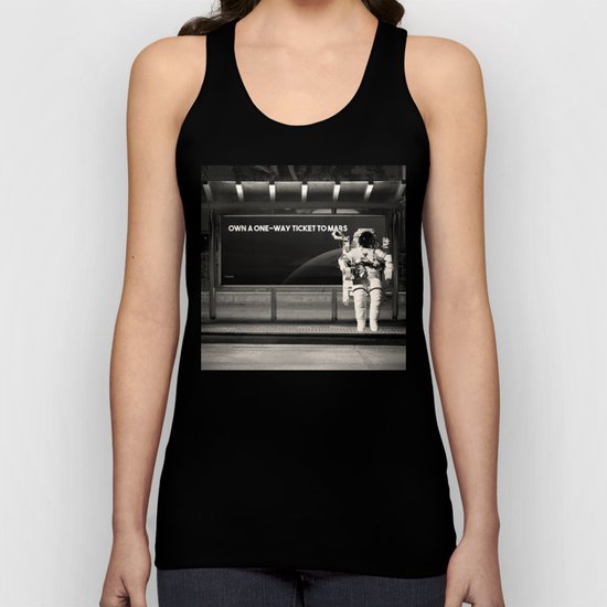 Astronaut Unisex Tank Top