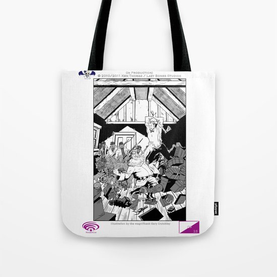 Abe Lincoln vs Kris Kringle Tote Bag
