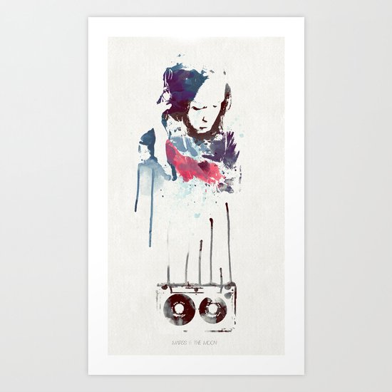Love Is a Mix tape Art Print
