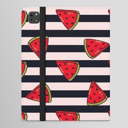 Watermelon Stripes iPad Folio Case