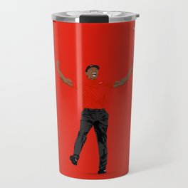 Tiger Woods Masters Champ (RED) Travel Mug