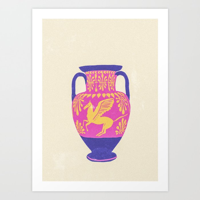 Ancient vase #1 Art Print