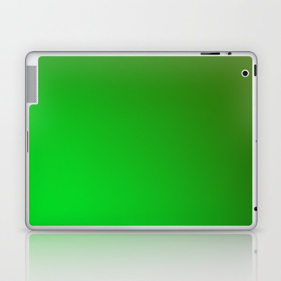 8 Green Gradient Background 220713 Valourine Digital Design Laptop & iPad Skin