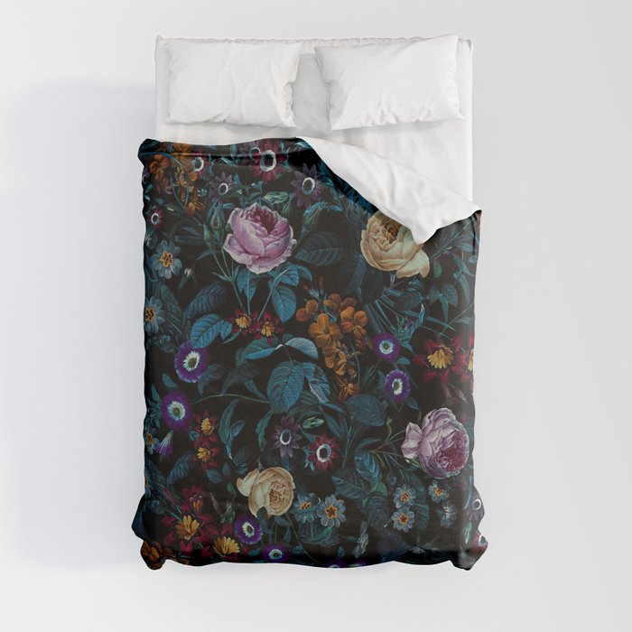 Night Garden XXXIII Duvet Cover