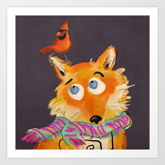 Fox Art Print
