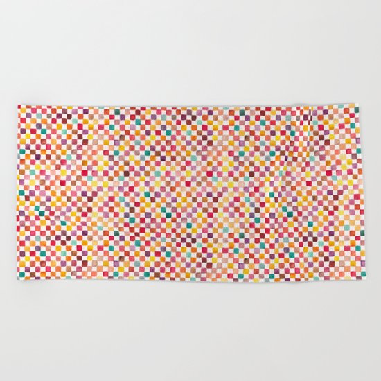 Klee Pattern Beach Towel